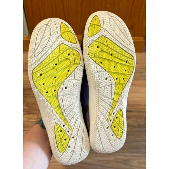 Women's Lands End Purple & Gray Bungee Lace Slip On Water Shoes Size 7.5 - Picture 7 of 7